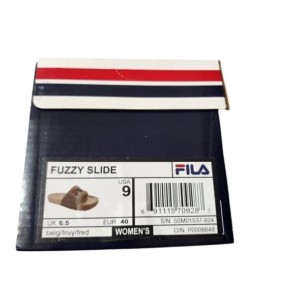 Fila Fuzzy Drifter Womens Slide Sandals Size 9 - Picture 10 of 11